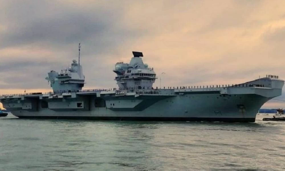 «Μπάζει νερά» το καμάρι του ναυτικού της Μεγάλης Βρετανίας HMS Prince of Wales (βίντεο)